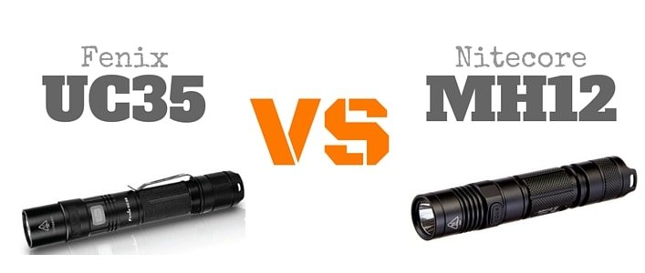 Fenix UC35 vs Nitecore MH12