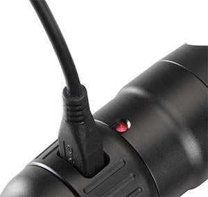 USB Rechargeable Flashlight frincon