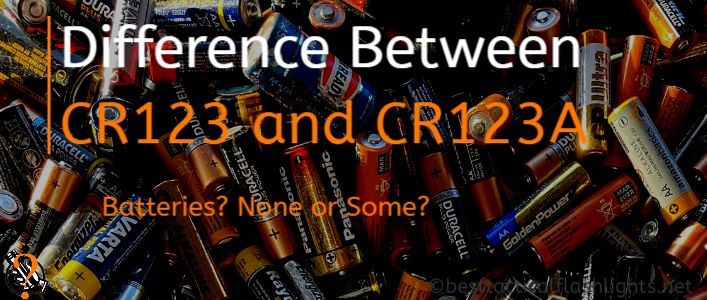 vs CR123A The Difference Between.. None Some?